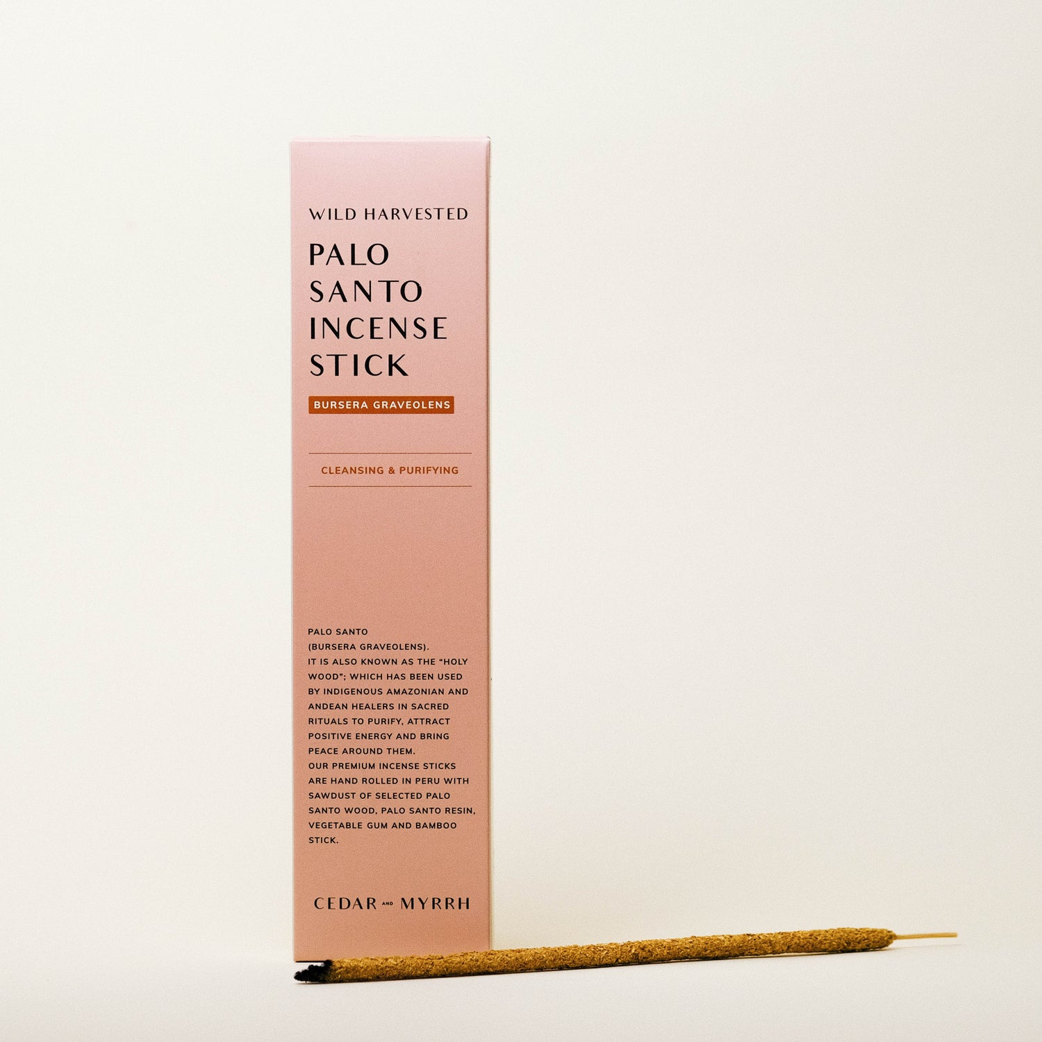 Hand Rolled Palo Santo Incense Sticks